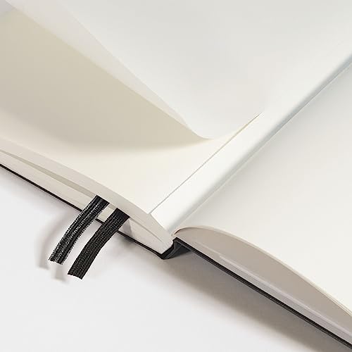 LEUCHTTURM1917 - Notebook Hardcover Medium A5-251 Numbered Pages for Writing and Journaling (Navy, Dotted) - color: Navy, style: Dotted