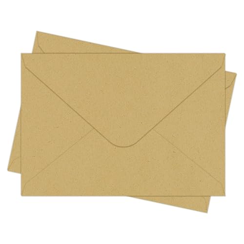200 Pack A7 Kraft Envelopes 5x7 Invitation Envelopes V Flap | for 5x7 Photos,Cards,Office,Greeting Card,Wedding, Graduation,Baby Shower,Party, Invitations ,Self-Adhesive,5.28"x7.04" - color: Kraft, size: A7