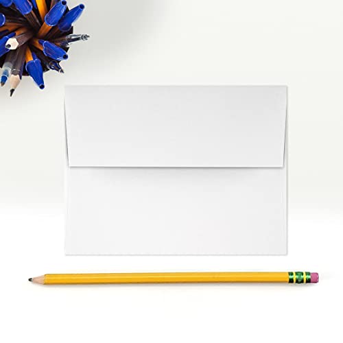 LUXPaper A2 Invitation Envelopes (4 3/8 x 5 3/4) - 70lb. Classic Linen Avon Brilliant White (250 Qty.) | Perfect for Invitations, Announcements, Sending Cards, RSVP Cards | 4870-70AWLI-250 - color: 70lb. Classic Linen Avon Brilliant White, size: 250 Qty.
