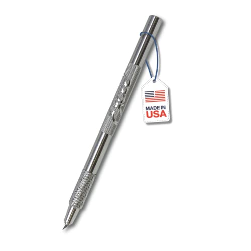 Excel Blades K4 Swivel Craft Knife with 360-Degree Rotating Blade, Aluminum