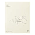Midori MD Letter Pad - A5, Ruled, White, 50 Sheets - color: Multicolor