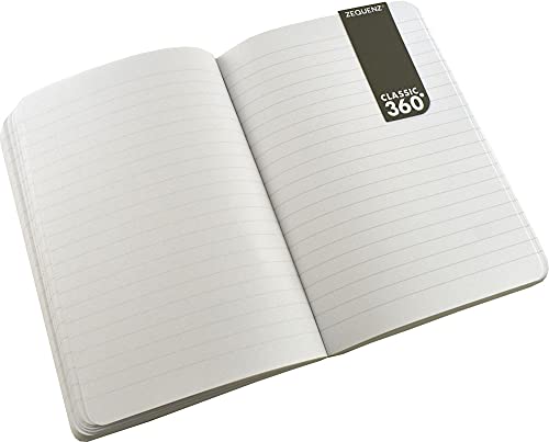 Signature Series B6 Medium with Black Cover and Ruled Premium Paper - color: Black Cover with Ruled Paper, size: B6 Medium
