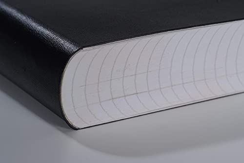 Signature Series A6 Small with Black Cover and Grid Premium Paper - color: Black Cover with Grid Paper, size: A6 Small