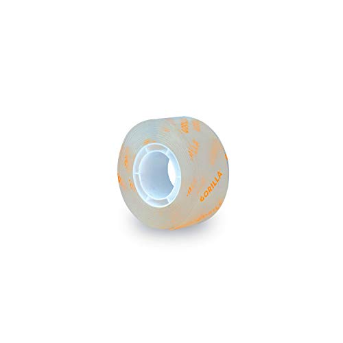 Gorilla Tough & Clear; Double Sided Mounting Tape; Weatherproof; 1" x 60"; Clear; (Pack of 4) - size: 4 Pack