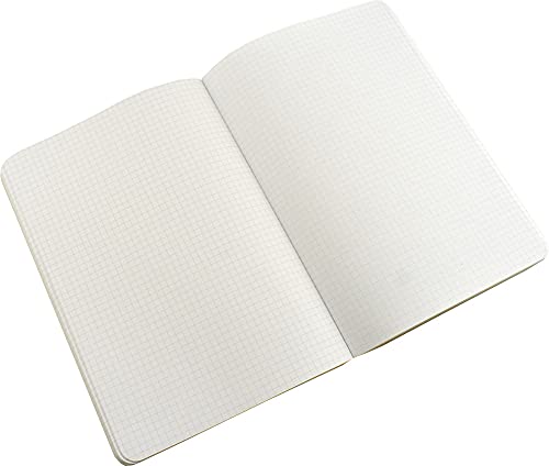 Signature Series A5 Large with Black Cover and Grid Premium Paper - color: Black Cover with Grid Paper, size: A5 Large