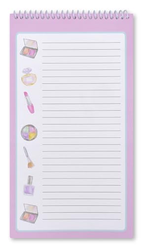 iscream Fold and Send Girls Stationery Card Pad with Seals - Makeup Counter - color: Makeup Counter