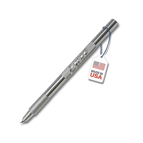 Excel Blades K4 Swivel Craft Knife with 360-Degree Rotating Blade, Aluminum
