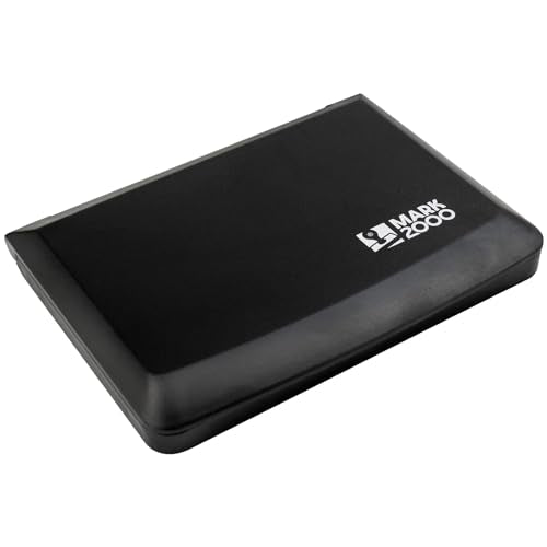 Pack of 2 - Mark 2000 Premium Dry Stamp Pad - 2" by 4" - Quality Felt Pad - No Ink - color: Dry - No Ink, size: Pack of 2 - (2" x 4") Stamp Pad