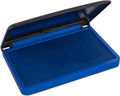 Mark 2000 Premium Blue Ink Stamp Pad - 2" by 4" - Quality Felt Pad - color: Blue, size: (2" x 4") Stamp Pad
