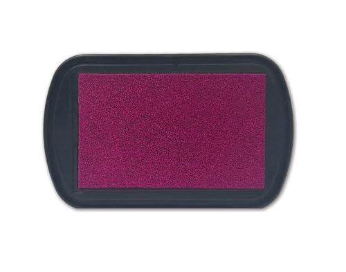 Jacquard ColorPad Archival Pigment Ink Stamp Pads- Peony - Acid Free - Non-Toxic - Excellent for Blending, Embossing and Stamping - color: Peony