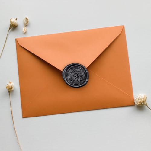 Black Mini Glue Gun Sealing Wax Stick for Hallowen Decor, Pack of 16 | 0.7-inch diameter; perfect for document sealing, gift wrapping, Halloween decor, invitations, cards and place cards - color: Black, size: Small