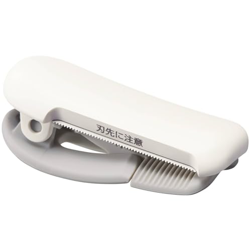 KOKUYO Washi Tape Cutter, Masking Tape Dispenser, Mini Portable Light Cutting, Clip Type, for 20-25mm Wide Tape, White, Japan Import (T-SM401W) - color: White, size: 20-25mm