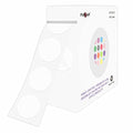 PARLAIM White 0.75 inch Round Color Coding Circle Dots Label in Box 1000pcs - color: White, size: 1 Roll-1000PCS