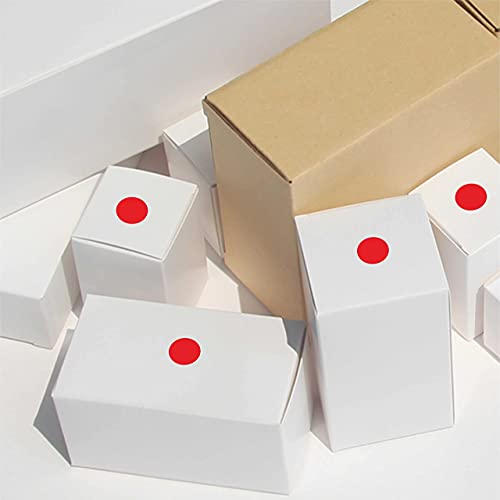 PARLAIM Red 0.75 inch Round Color Coding Circle Dots Labels in Box 1000pcs - color: Red, size: 1 Roll-1000PCS
