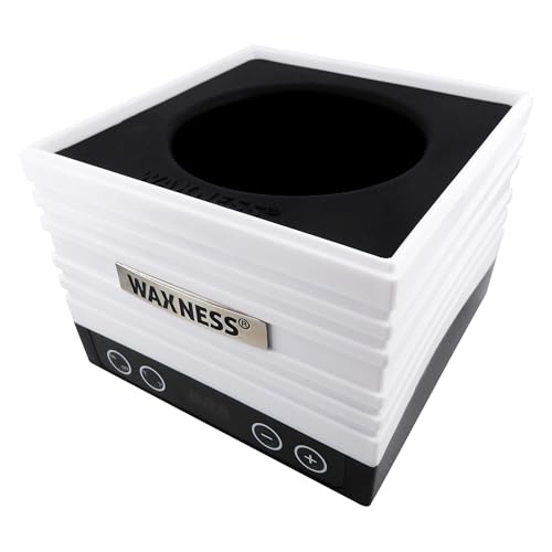 Waxness Non-Stick Silicone Bowl Insert for Wax Warmers – Black, Fits W-CUBE 1 lb Warmers, Easy Clean Flexible Wax Pot Liner for Professional Use