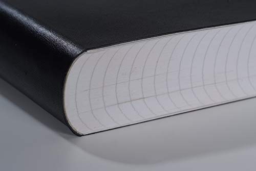 Signature Series A5 Large with Black Cover and Grid Premium Paper - color: Black Cover with Grid Paper, size: A5 Large