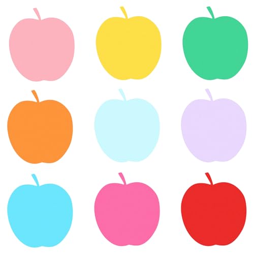 PATIKIL Bulletin Cutouts Paper, 108 Pcs Fruit Shape Bulletin Board Paper Cut Outs Decorations with Adhesive Points for Classroom DIY Crafts Projects Party Supplies, Multicolored - style: Fruit Shape