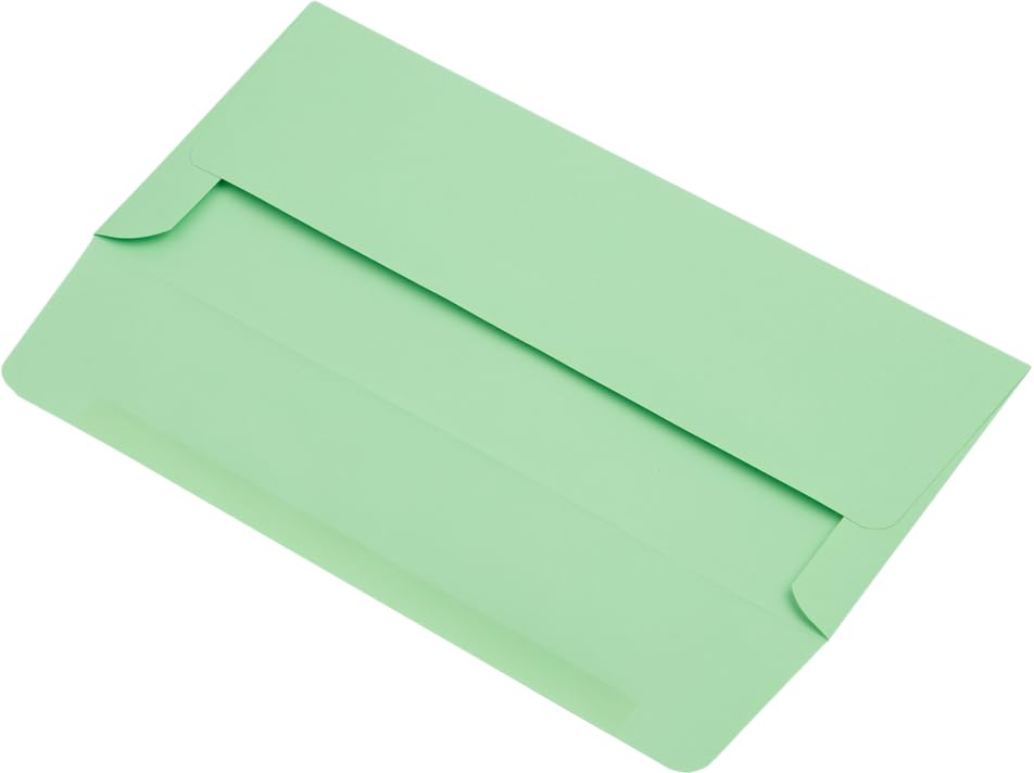 LUXPaper #10 Business Envelopes | 4 1/8" x 9 1/2" | Pastel Green | 60lb. Text | 1,000 Qty - color: Pastel Green, size: 1,000 Qty.
