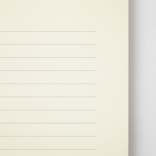 Midori MD Letter Pad - A5, Ruled, White, 50 Sheets - color: Multicolor