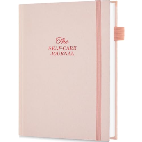 5 MINUTES A DAY Self-Care Notebook, Wellness & Daily Reflection Gratitude Journal & Mood Tracker for Women Self Care Planner, A5 Size (Pink) - color: Pink