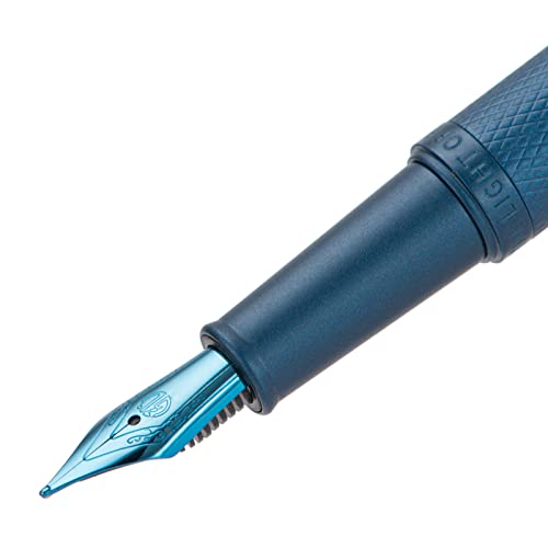 Set of 3 Hongdian Fountain Pen Blue Medium Nibs for Black Forest 1850, 1851, 1861, M2, M1, 1843, 6013, 517D, 517S, 525, 1843 and 920 Series - color: Blue, style: 3 x M