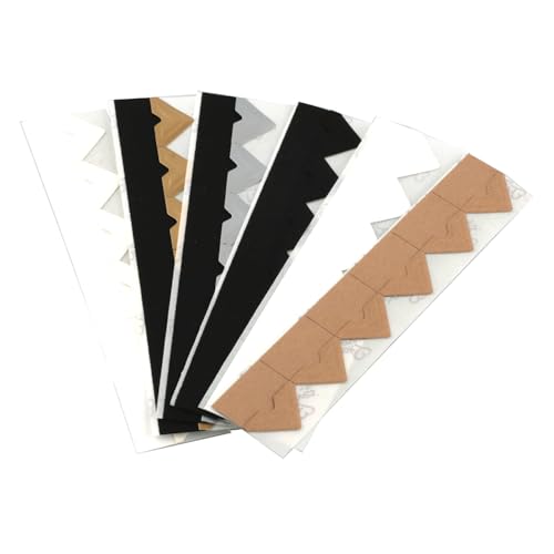 3L Scrapbook Adhesives Self-Adhesive Creative Paper Photo Corners, Variety, 72-Pack - color: Variety