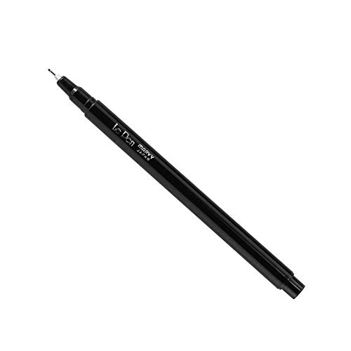 Uchida Of America 4300-4B 4-Piece 0.3 Point Size Le Pen Drawing Pen Set, Black
