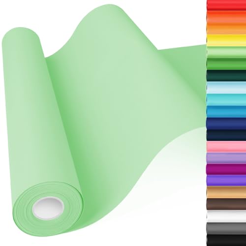 Light Green Wrapping Paper, 15"x900" (75FT) Craft Paper Kraft Paper Roll - color: Light Green, size: 15 x 900 Inch