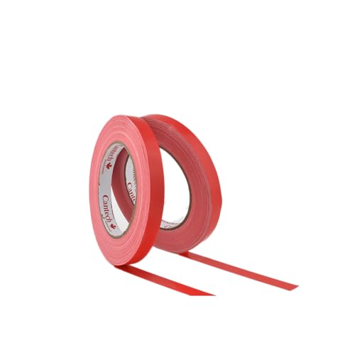 HAHIYO Red 0.5Inch Wide Floral Tape, Waterproof Florist Tape Flower Wrap Adhesive Waterproof Decorative Tape for Bouquet Stem Wrapping Flower Arranging and Floral Craft, 2Rolls 200Feet/66Yard - color: Red, size: Red-0.5in-2P/66Yard