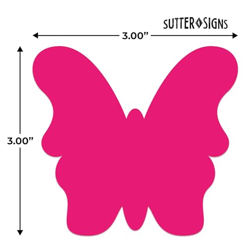 Paper Butterfly Cutouts for Bulletin Board 108pcs - color: Butterfly