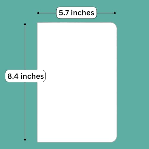 RICCO BELLO Wide Ruled Hardcover Diary Journal, Orca - color: Orca