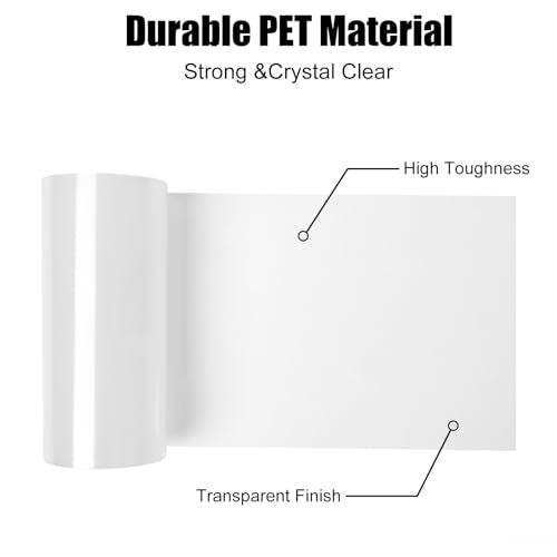 Cat Scratch Tape for Furniture, 118'' x 8.2'' Extra Wide Anti Scratch Tape, Single Sided Clear Protective Film to Stop Cats & Dogs Scratching Sofa, Couch, Doors, Walls & Car Interiors - size: 118''x8.2''