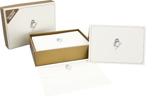 Owl Portrait Note Cards (Stationery, Boxed Cards)
