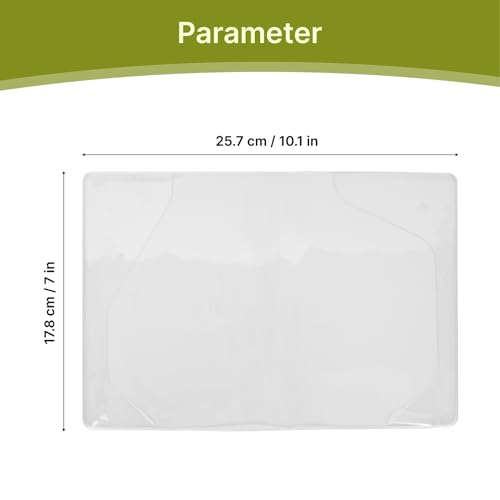 A6 Green Velvet Cover with Clear Protection for Hobonichi A6 Cover