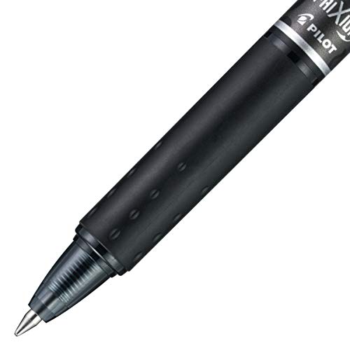 PILOT FriXion Clicker Erasable & Retractable Gel Ink Pens, Fine Point, Black Ink, 6 Count (13601) - color: Black