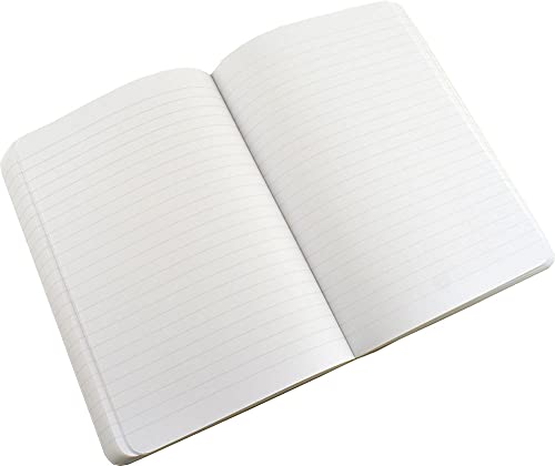 Signature Series A5 Large with Black Cover and Ruled Premium Paper - color: Black Cover with Ruled Paper, size: A5 Large
