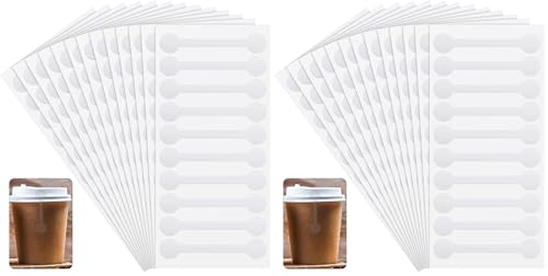 Fulmoon 1000 Pcs Transparent Tamper Evident Labels 2.75 x 0.5 Inch - size: 2.75 x 0.5 inch (Pack of 2)