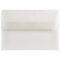 JAM PAPER A2 Translucent Vellum Invitation Envelopes - 4 3/8 x 5 3/4 - Clear - 25/Pack - color: Pack of 25, size: 4.375" x 5.75"