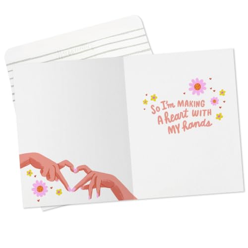 Hallmark Good Mail Love Card for Friendship (Heart Hands) - style: Heart Hands