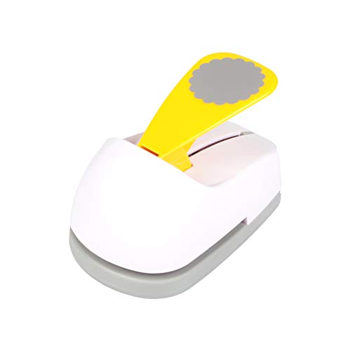 Craft Lever Punch 2 inch Ware Circle Paper Punch Professional Tool for Paper Crafting DIY Projects，Gifts，Stationery，Education，Greeting Cards Arts Fun Projects - color: Circle Ware