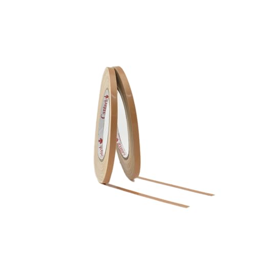 HAHIYO Light Brown 0.25Inch Wide Floral Tape, Waterproof Florist Tape Flower Wrap Adhesive Waterproof Decorative Tape for Bouquet Stem Wrapping Flower Arranging Craft, 2Rolls 200Feet/66Yard Total - color: Light Brown, size: Light Brown-0.25in-2P/66Yard