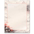Sakura 100 Pack - 8.5 x 11 Inch Printable Letterhead - Laser and Inkjet Printer Compatible - size: 100 Pack, style: Sakura