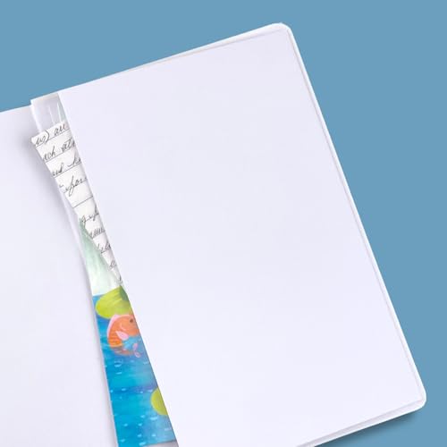 RICCO BELLO Wide Ruled Hardcover Diary Journal, Blue Shark - color: Blue Shark