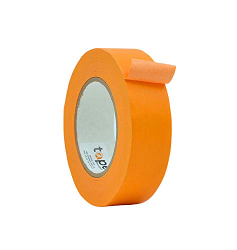 WOD CFTC6 Console Artist Tape Made in USA Orange, 1.5 inch x 60 yds. Flatback Paper Marking/Labeling Tape Residue Free, for Watercolor Paper to Prevent Tearing - color: Orange, size: 1.5 in. x 60 yds