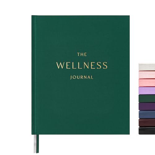 &And Per Se Wellness Journal, Self Care & Daily Journal for Women, Mental Health Planner with Habit Tracker, Diet & Goals, Undated, Gift-Ready (Forest Green) - color: C-Forest Green, size: 6.5 x 8 Inch