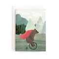 Minted | Blank Greeting Card, 5x7 w/Envelope | PowBraveBear | Independent Artist-Designed with Quality Materials - color: PowBraveBear