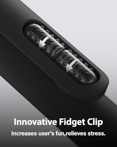 inkipen 16 Pcs Gel Pens Black Ink, Fine Point(0.5mm),with Fidget Clip - color: black-white-16PCS