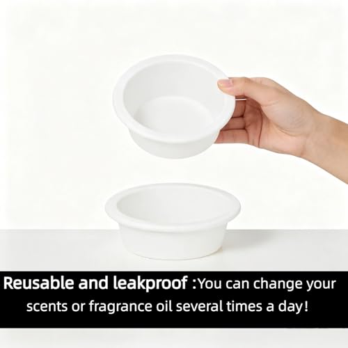 ASAWASA 2 Pcs Silicone Liners for Wax Warmer,No Mess, No Scrape, Long Lasting and Reusable, 2.48 in in Bottom Diameter (medium size 2pcs) - style: Two Medium size