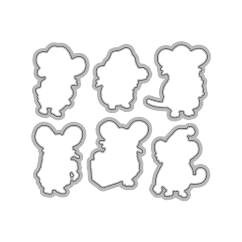Clear Stamps and Metal Cutting Dies Set for Card Making Scrapbooking, DIY Craft Stamps and Dies Kit for Journaling, Albums, Greeting Cards, Holiday Cards, Birthday, Christmas (YX1494-S+D-1) - color: YX1494-S+D-1