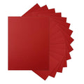 Silunkia 28 Sheets Christmas Red Cardstock 8.5 x 11 Craft Paper 92lb - color: Red, size: 28 Sheets